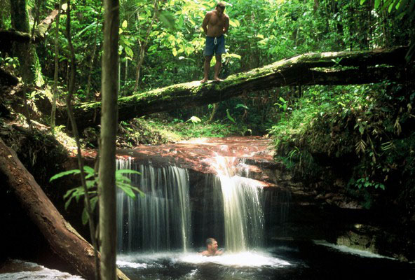  In photo: The river Amazon in Brazil 