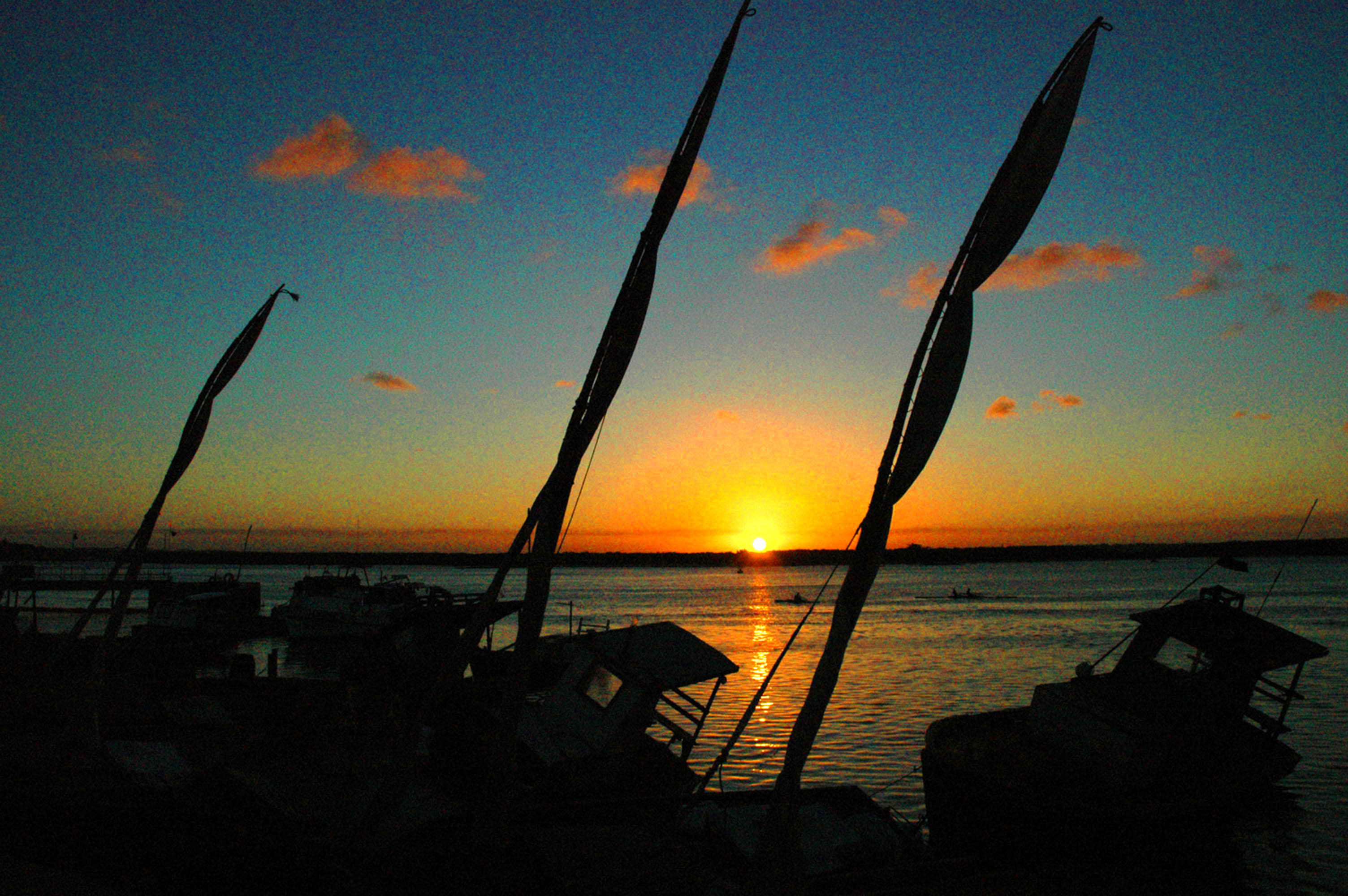 in photo:  Sea resort of Natal in Brazil 