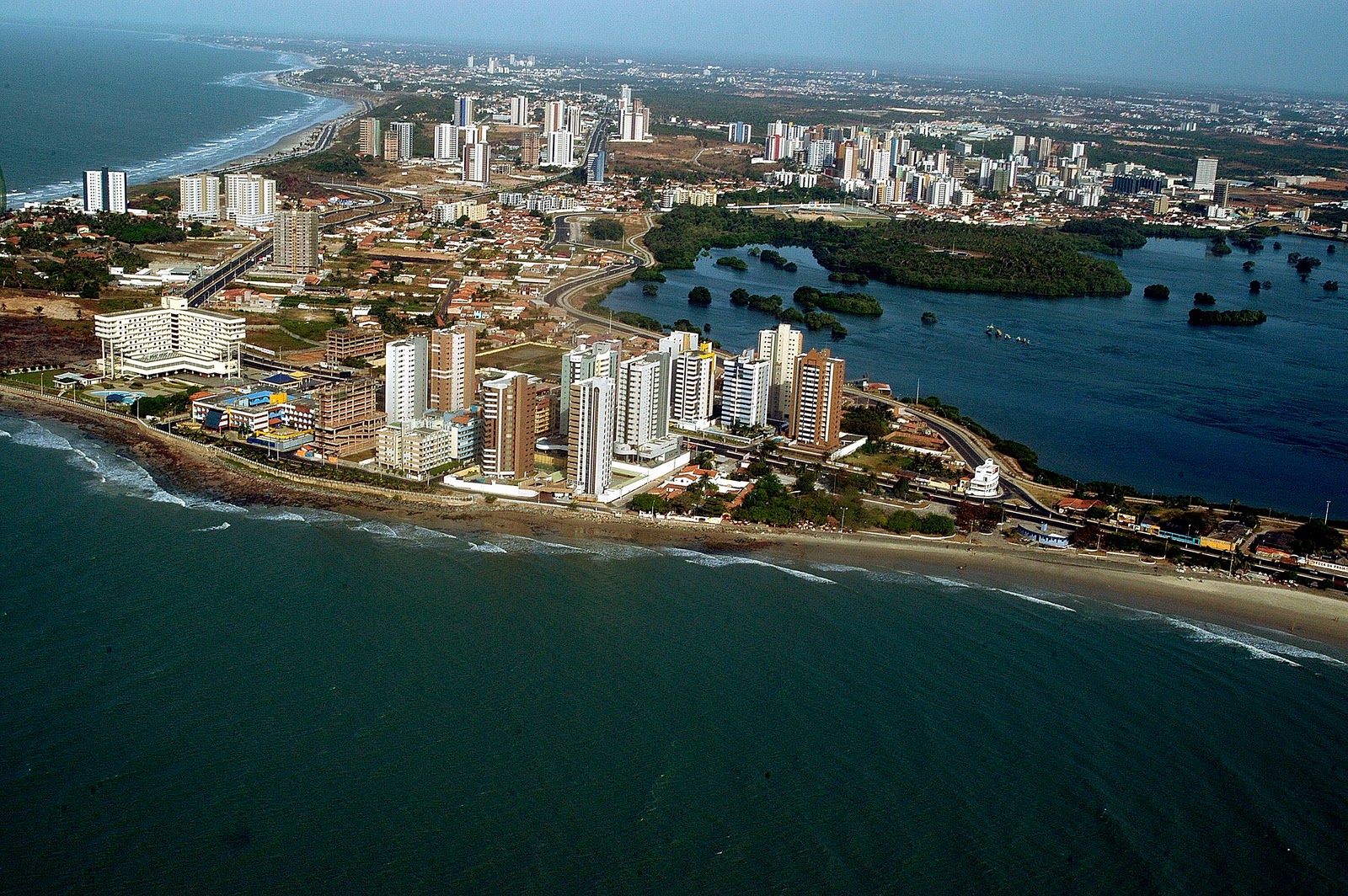 in photo: the city of São Luís (Maranhão state) in Brazil 