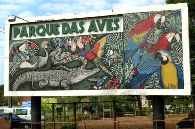 in photo: Bird park in Foz do Iguaçu, Brazil 