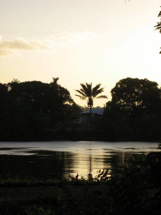 In the photo: ecotourism in Guyana