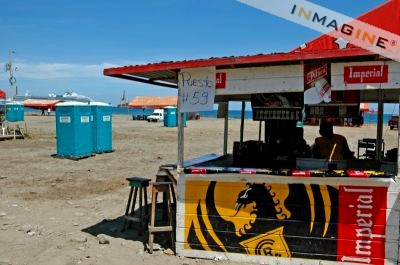In the photo: Lemon Beach in Costa Rica on the Caribbean Sea