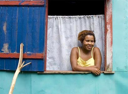 In the photo: San Blas Islands in Panama.