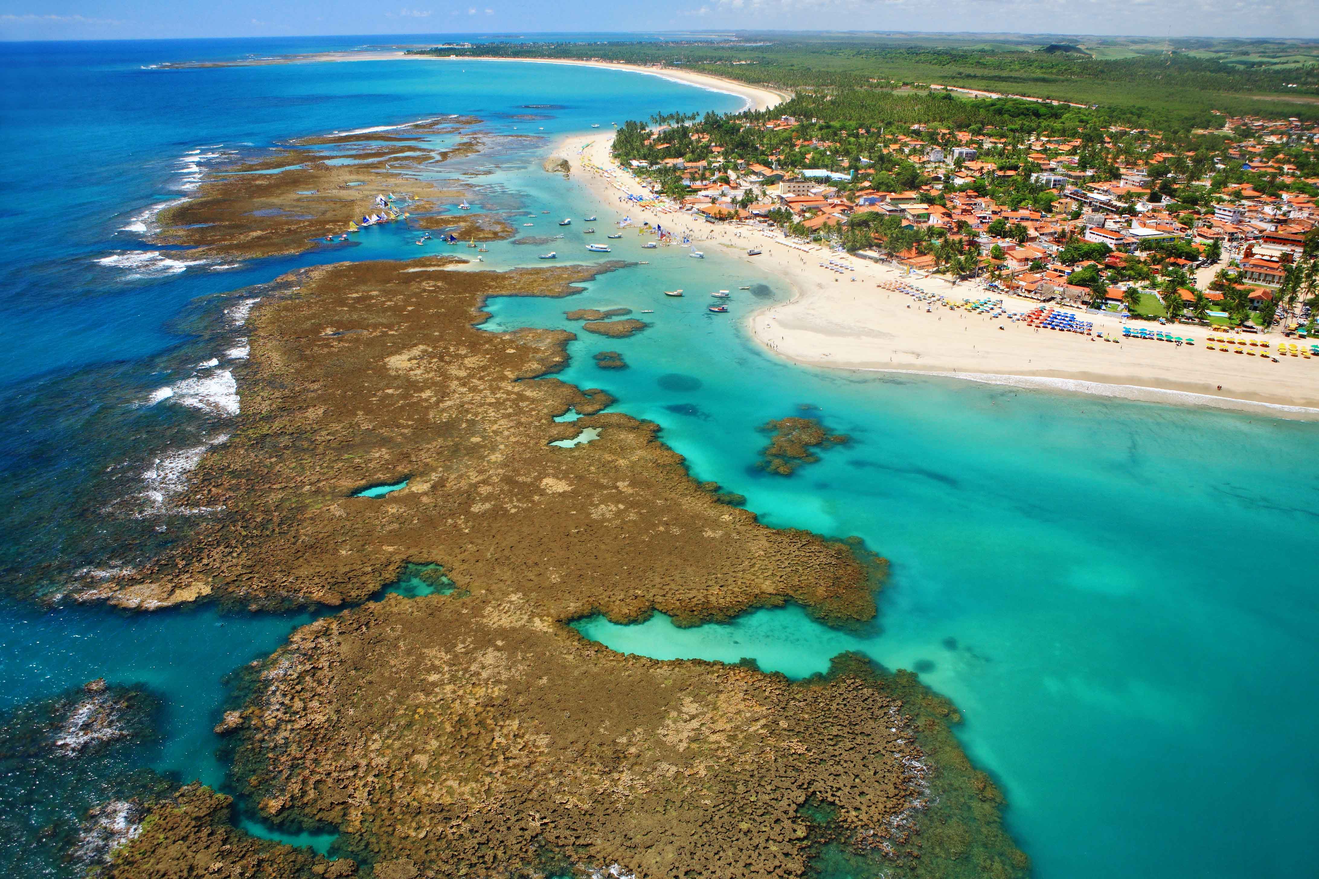 in photo: Sea Resort Porto de Galinhas in Brazil