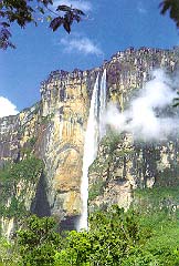 In the photo:  Angel Falls , Venezuela