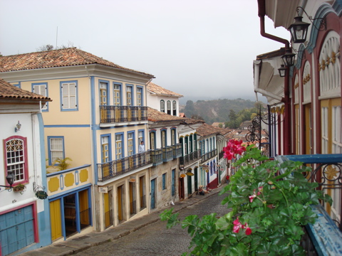  in photo: Brazilian city of Ouro Prêto