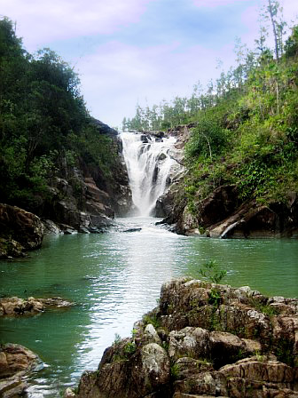 in photo: San Ignacio city in Belize 
