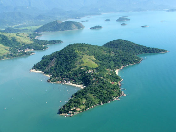 in photo: Paraty city in Brazil 