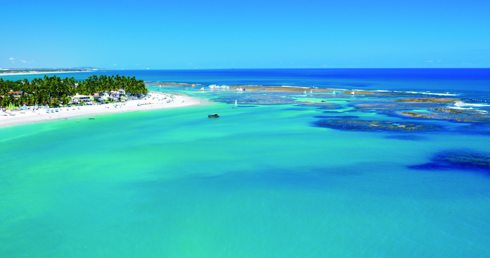 in photo: Sea Resort Porto de Galinhas in Brazil