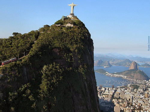 in photo: Statue of Christ the Redeemer in Rio