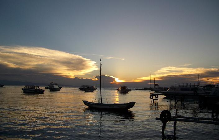In photo: Isla del Sol in Bolivia 