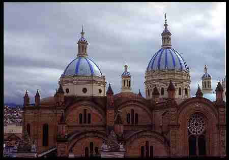 In the photo: Cuenca  in Ecuador