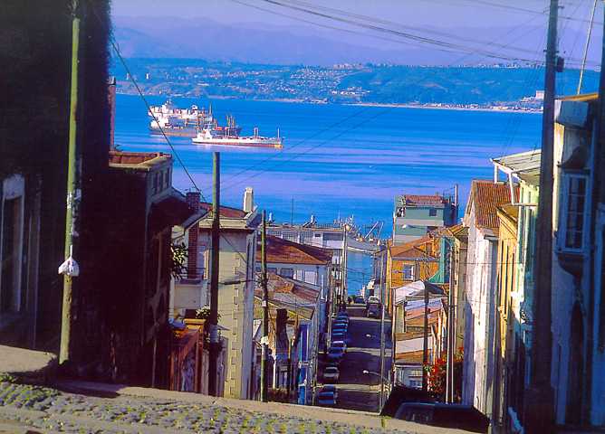 in the photo: Santiago de Chile, the capital of Chile