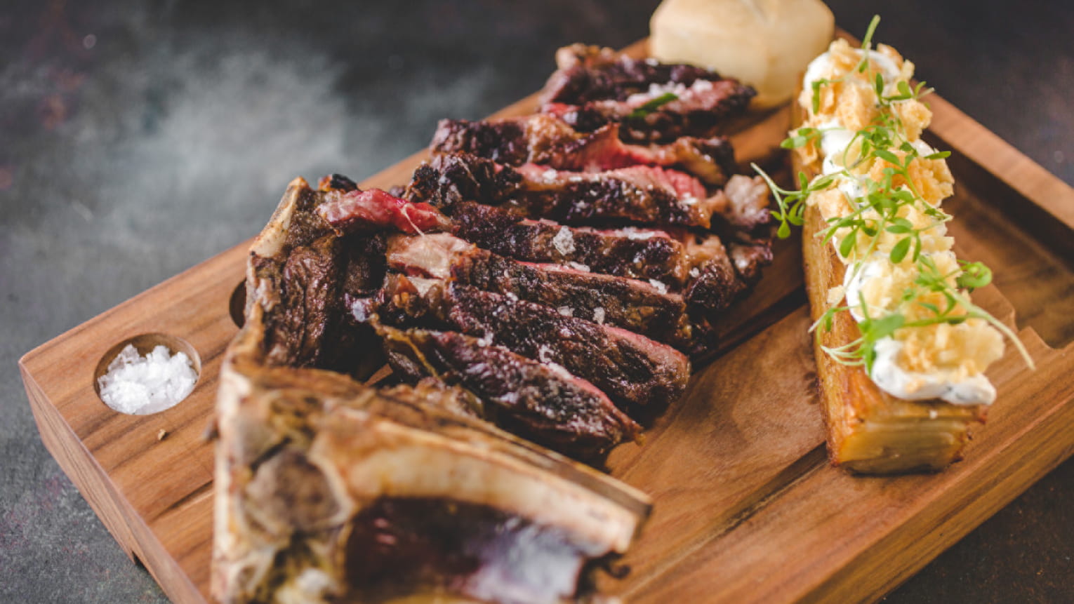Argentinian steak cuisine