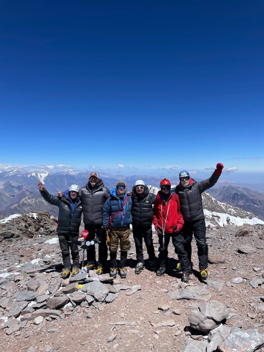 Day  13: Aconcagua Summit – Altitude: 6962 m. -12