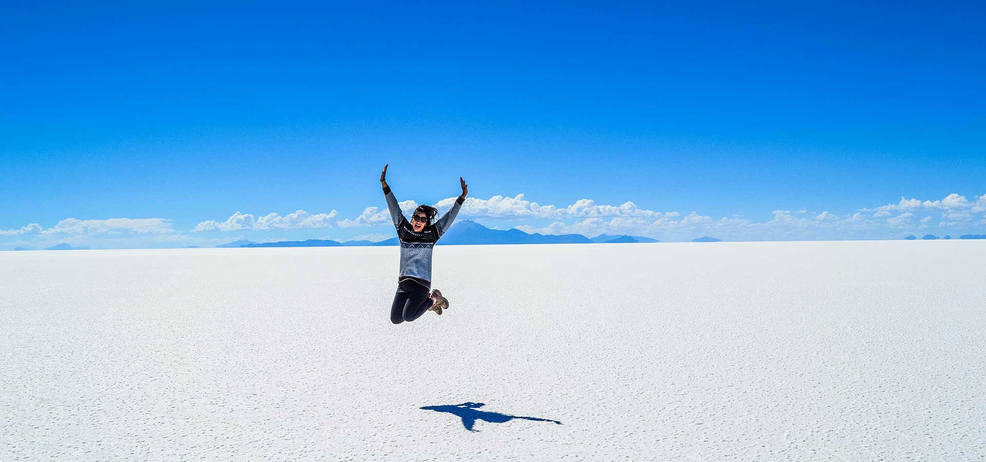 in the photo: Salar de Uyuni, Bolivia 