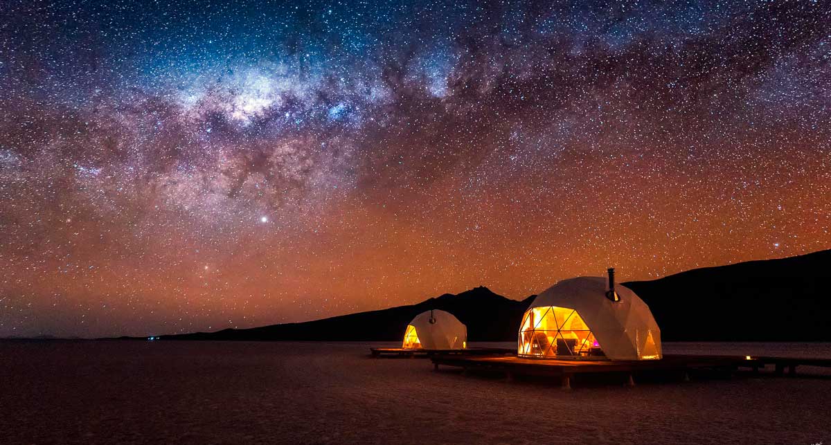 Kachi Lodge Glamping on Salar de Uyuni in Bolivia