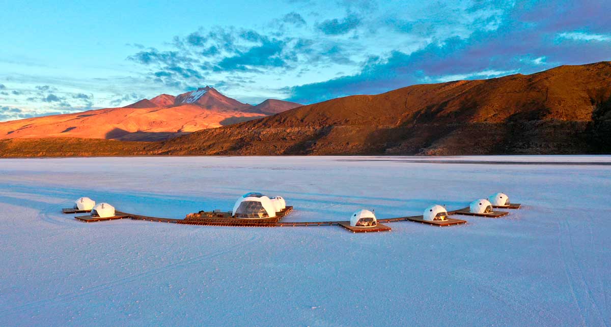 Kachi Lodge Glamping on Salar de Uyuni in Bolivia
