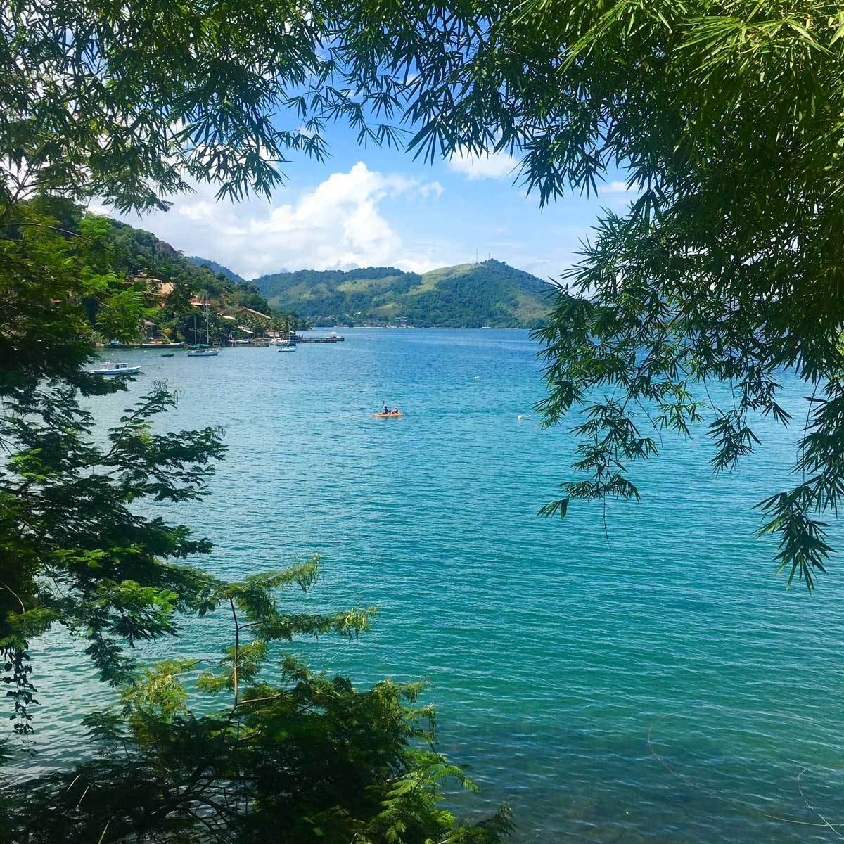 Beach vacation on Ilha Grande island, Brazil