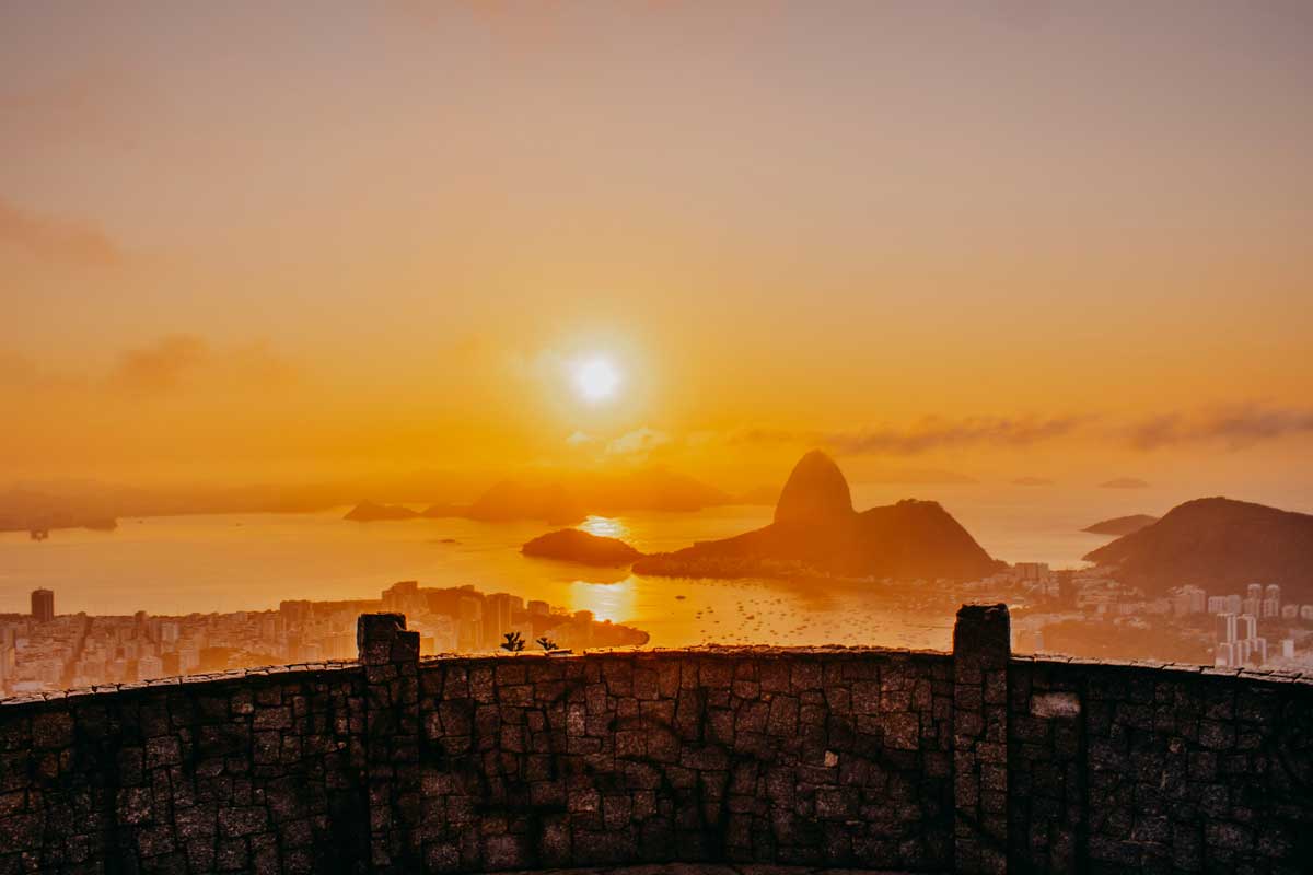 Cable car ascending to Sugarloaf Mountain, Rio de Janeiro, Brazil – scenic ride with ocean and city views