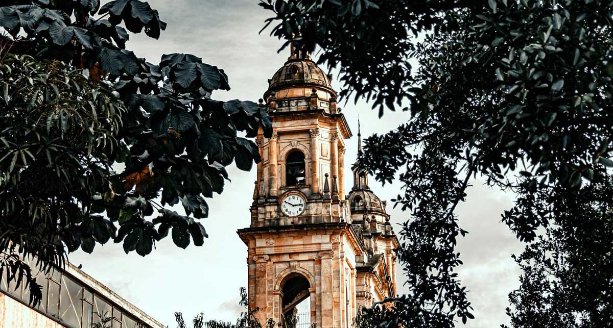 Colorful colonial architecture of Cartagena, Colombia
