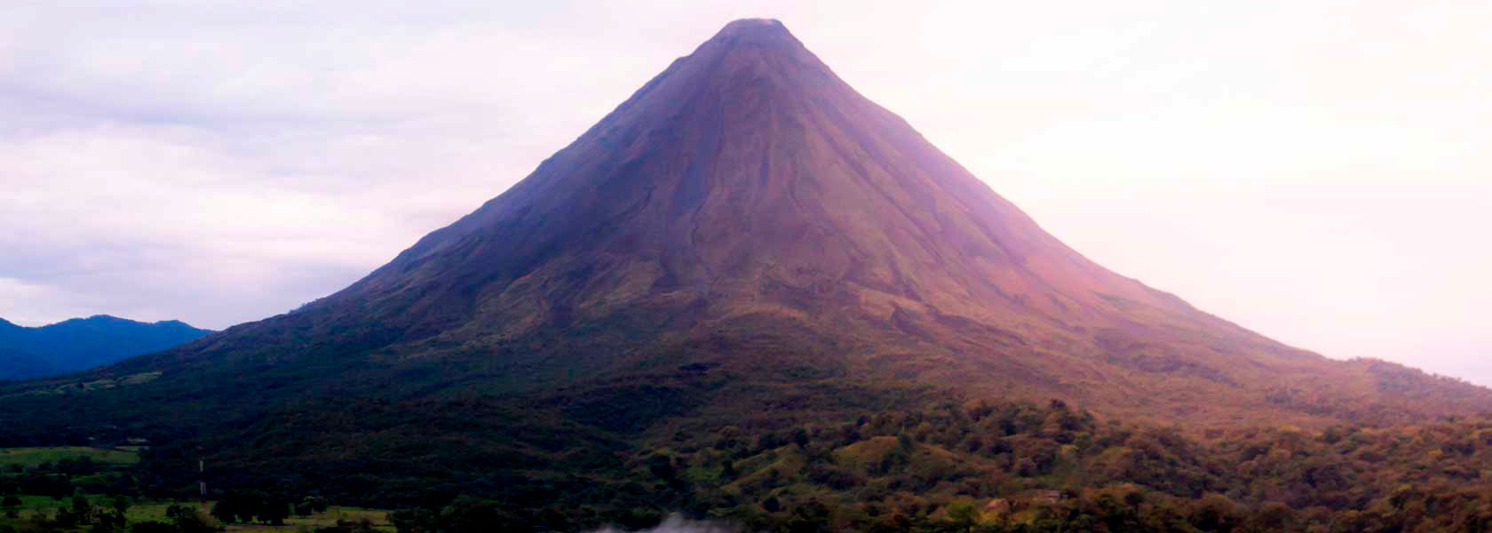 In the photo: La Fortuna and Arenal Volcano in Costa Rica