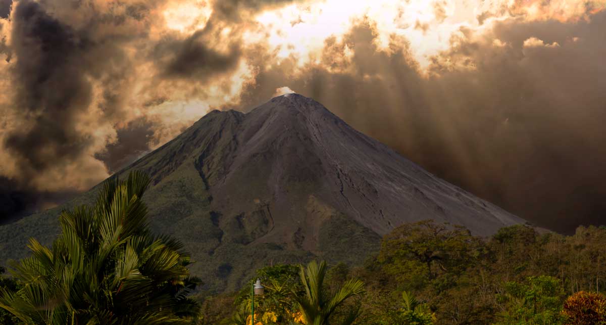 View of Arenal volcano, Costa Rica