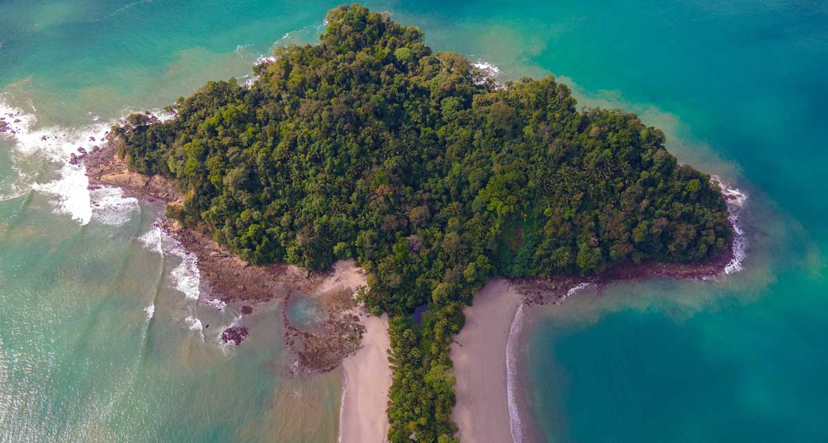 Peninsula view from Manuel Antonio, Costa Rica