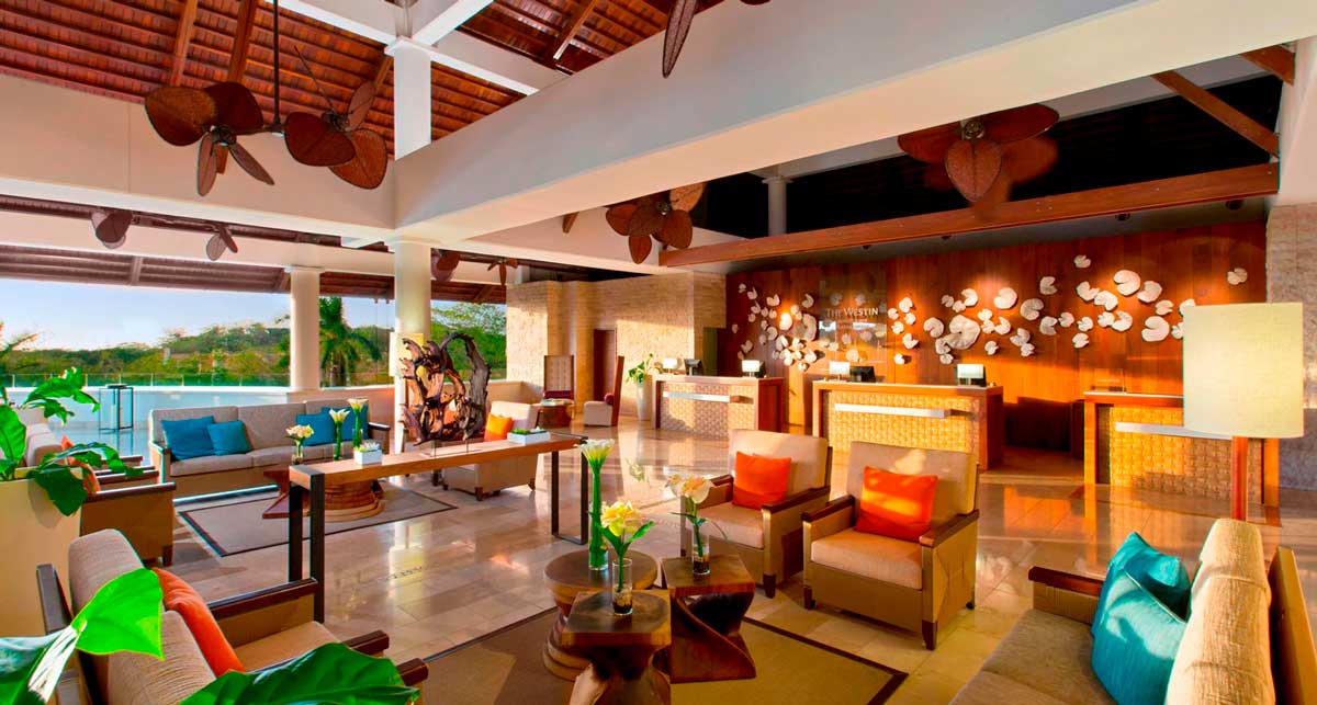 Westin Reserva Conchal lobby, Costa Rica