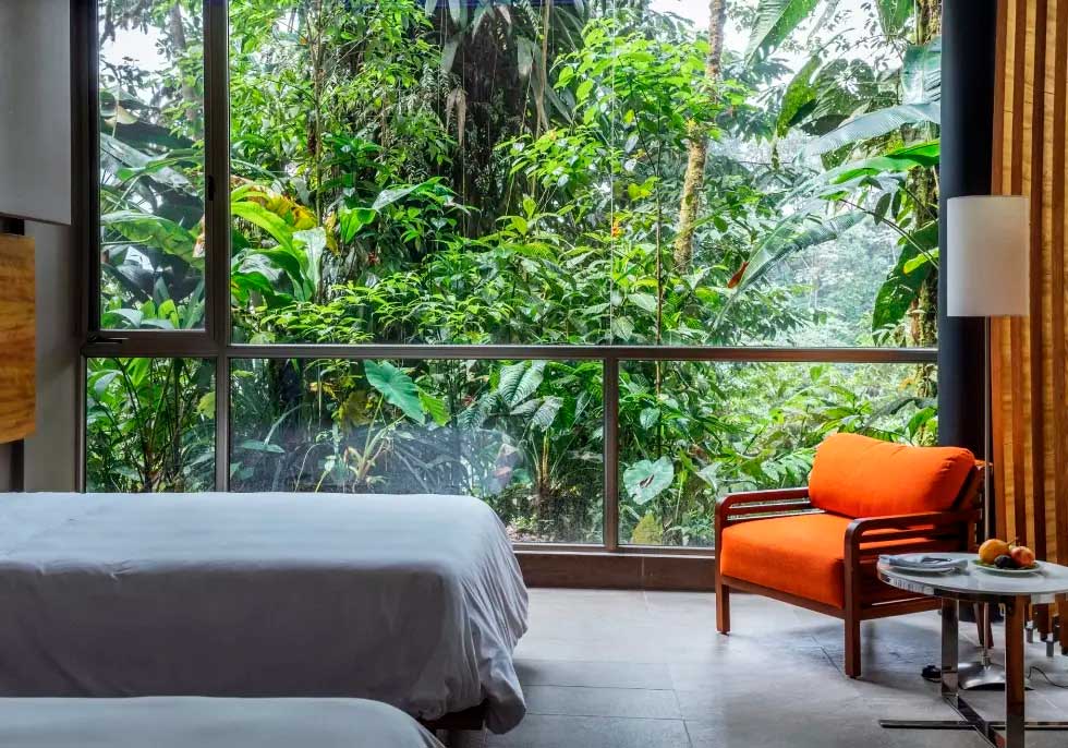 Mashpi Lodge in Ecuador, cloud forest, luxury eco-hotel