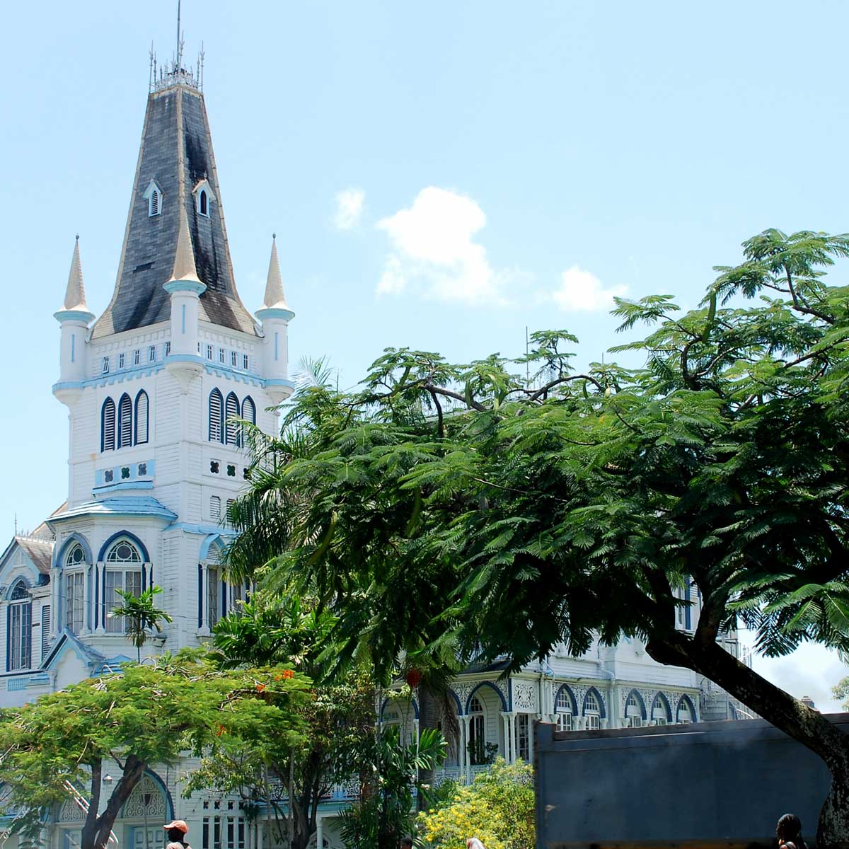 In the photo: the capital of French Guyana, the city of Cayenne