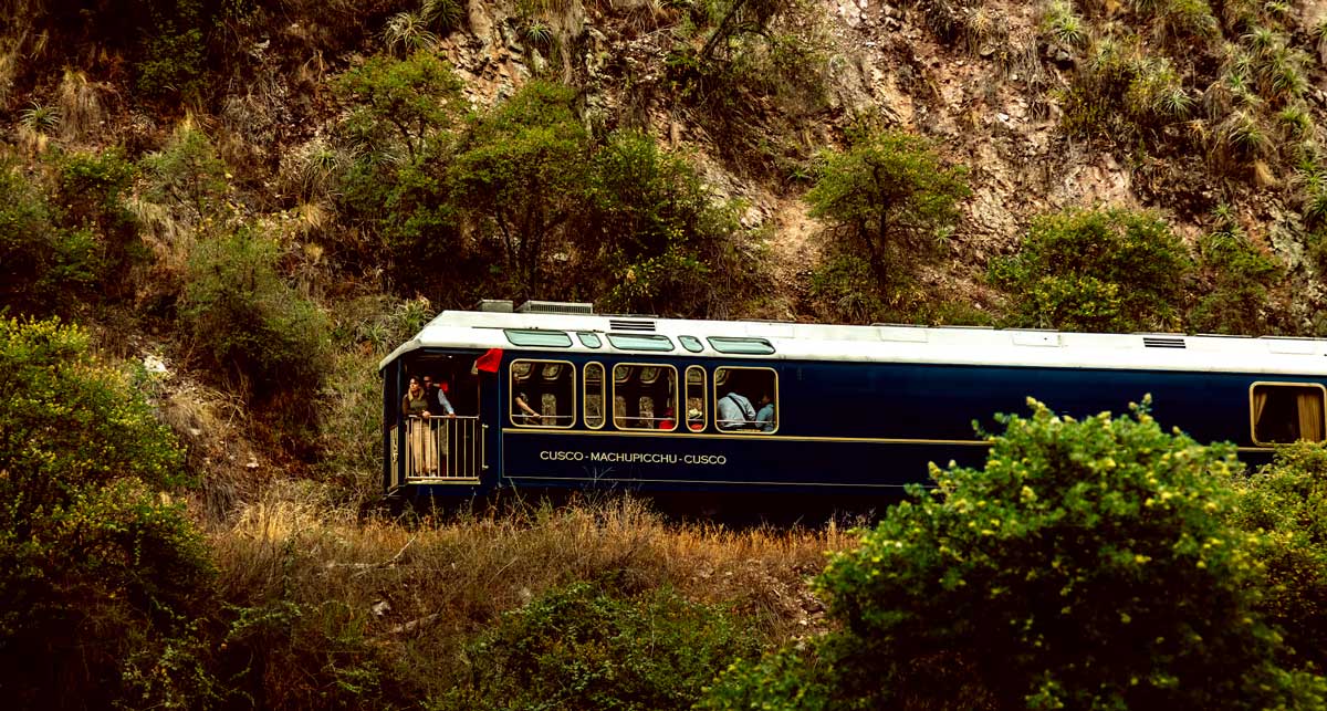 Hiram Bingham luxury train, Machu Picchu Peru