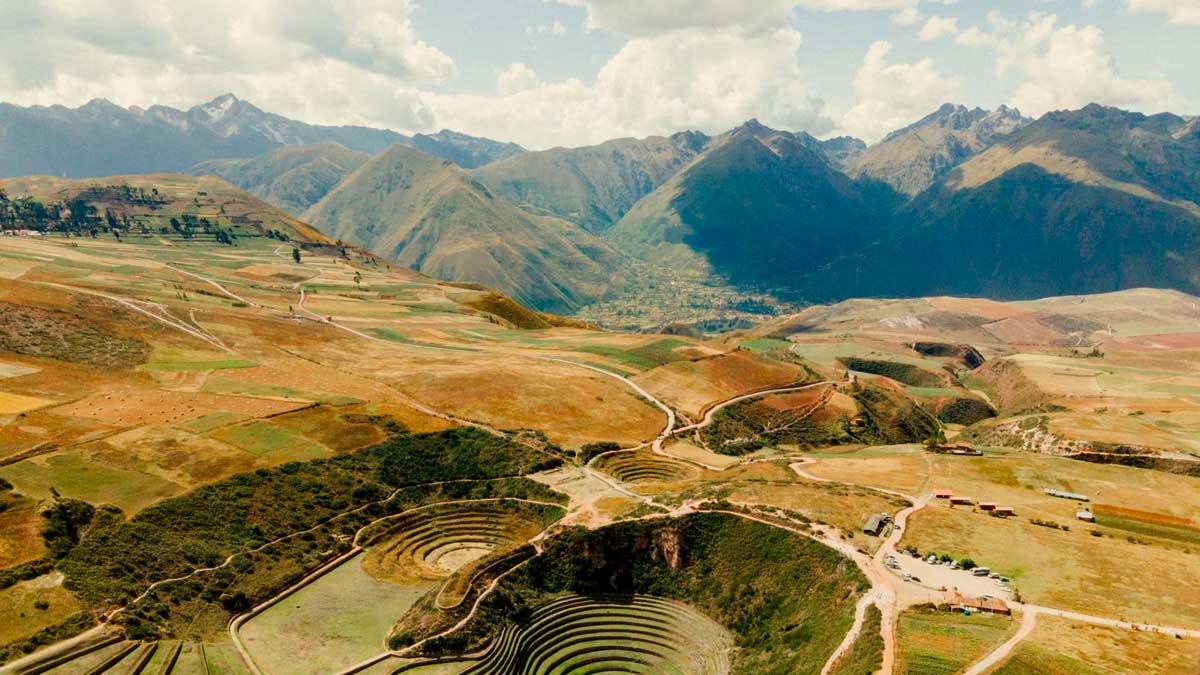 Sacred Valley Moray terraces, Peru