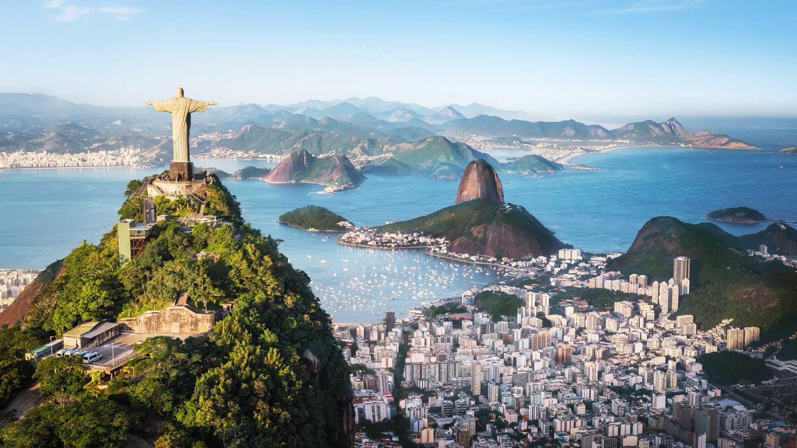 Christ the Redeemer above Rio de Janeiro